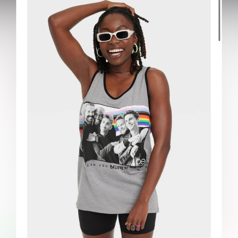 Queer Eye pride tank top